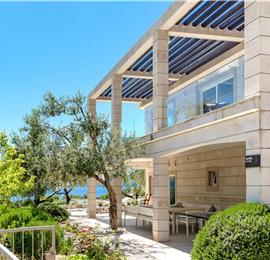 Luxury 5 Bedroom Beachfront Villa near Dubrovnik, Sleeps 11-12